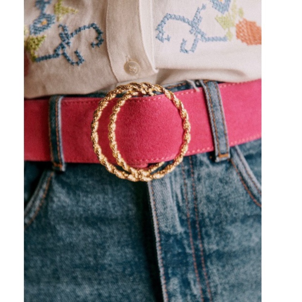 🌿|NWT| Sézane Penelope Belt- 80cm - Picture 4 of 14